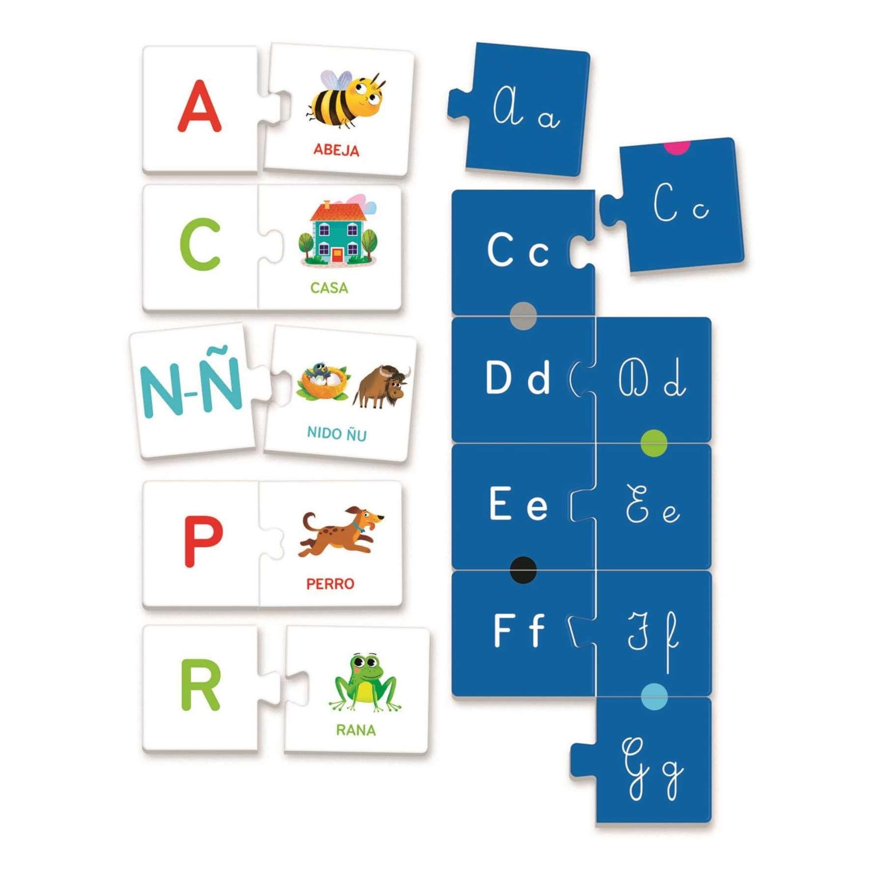 Clementoni - My Abecedario - Educational Game to Learn the Letters, from 3 Years, Toy in Spanish (55315), Multicoloured, Small - Image 4