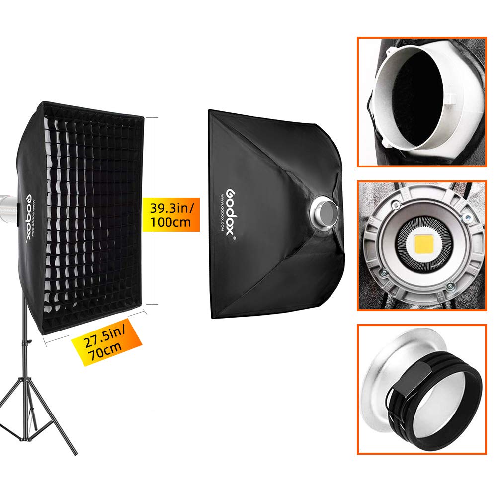 Godox - boîte à lumière de photographie BW80 x 120... - Grandado