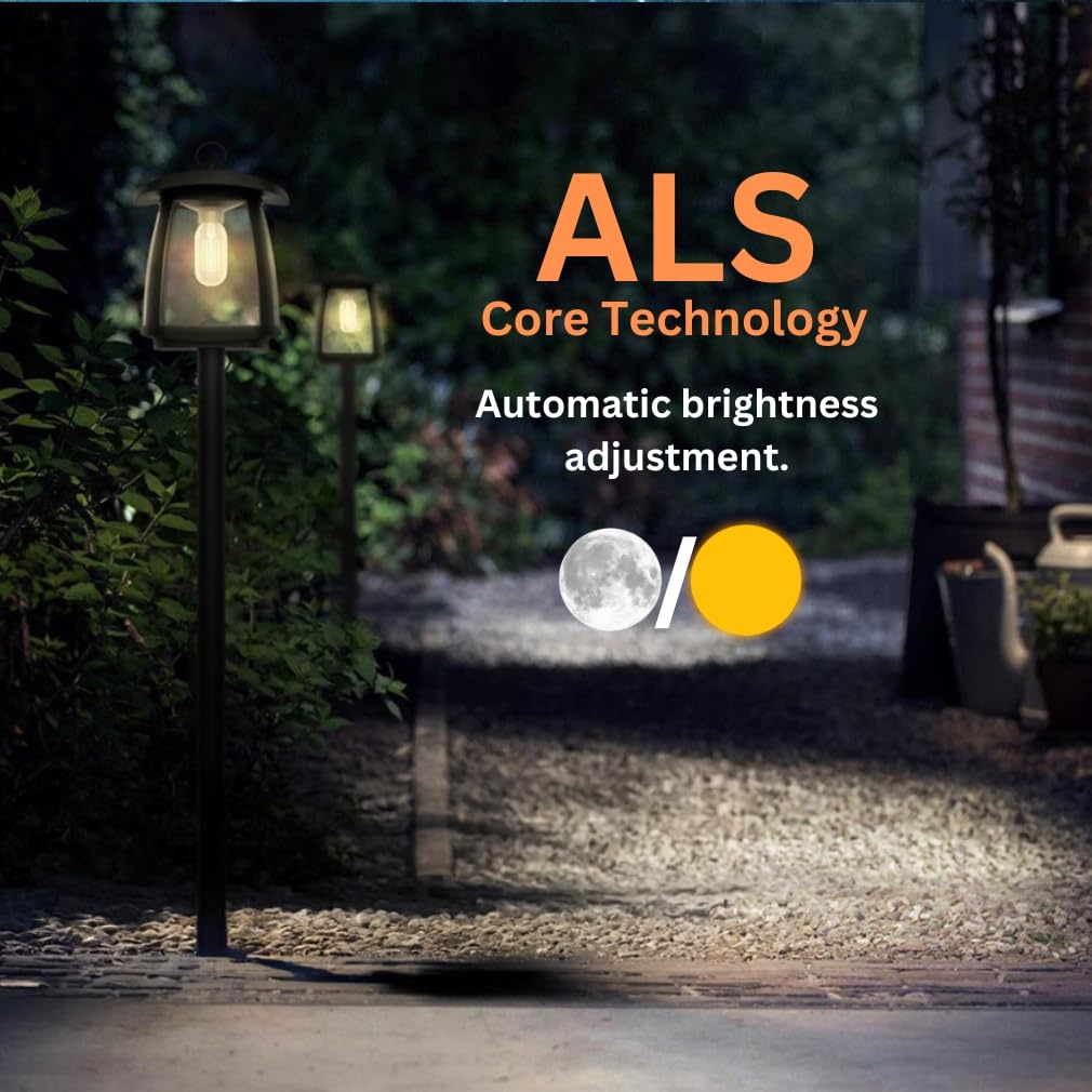 Torcia solare a LED in alluminio da 350 lm, impermeabile IP65, controllo touch, 4 modalità di illuminazione, lampada solare per esterni per cortili e campeggio. Regolabile per appendere alla lampada