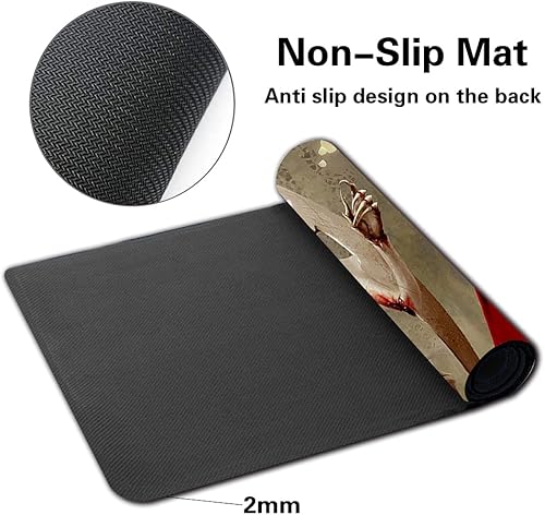 Miniatura 4 de Juego de mesa TCG Playmat tamaño 23.6 x 13.8 in, alfombrilla de mouse compatible con MTG CCG RPG Juego de cartas coleccionables (Elesh Norn)