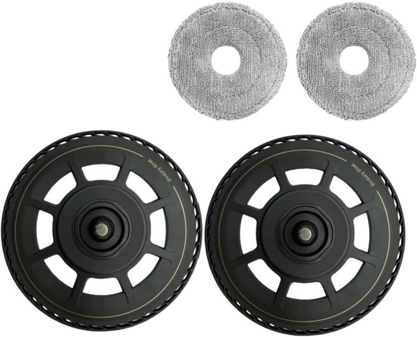 Parts Mop Holders with mop, Compatible for Dreame Matrix10 Ultra, Sweeping Robot Accessories(2pcs Mop Holders with mop)