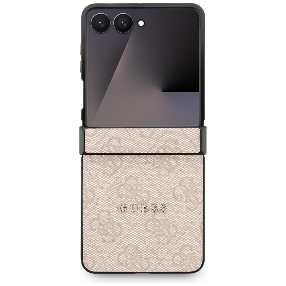 CG Mobile Guess 4G Classic Compatible con MagSafe Funda para Samsung Galaxy Z Flip7 (Rosa)