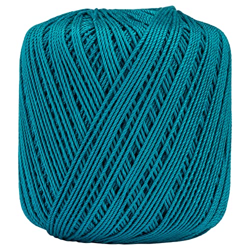 Coats Crochet 182.0065 Aunt Lydia's Fashion Cotton Size 3, Warm Teal