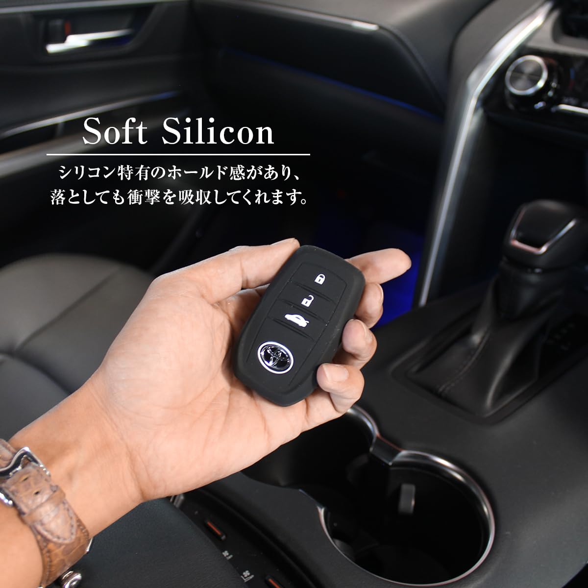 300系ランドクルーザー 3つボタンスマートキー Amazon | [ネクサスジャパン] トヨタ用 3ボタン スマートキー