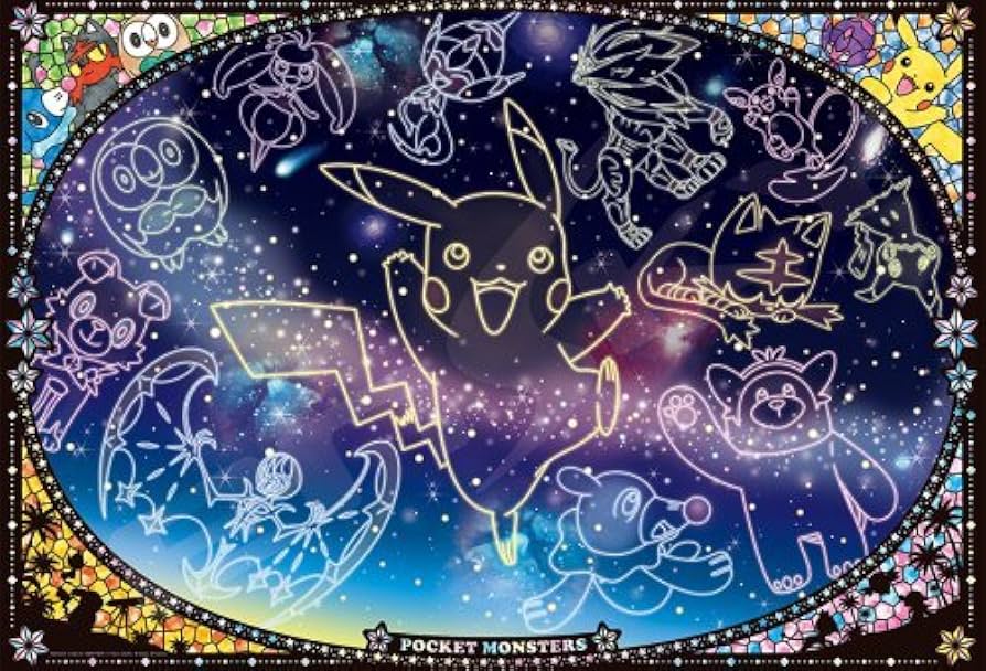 「2ピース不足しています」 ポケットモンスター ジグソーパズル フレーム付き Amazon | エンスカイ(ENSKY) ポケットモンスター 星空を見上げれ