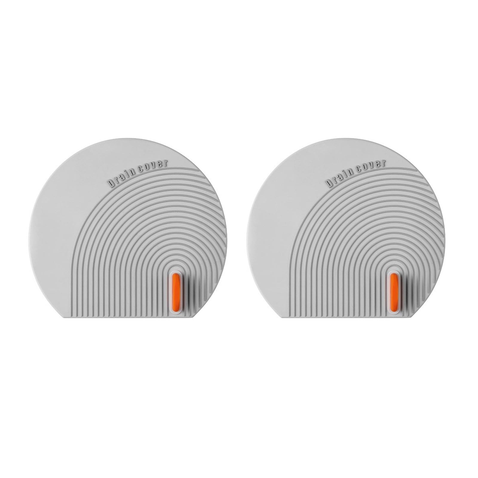 Tfaoys B Silicone Drain Covers 2 Pack For Home Use In Athroom And Laundry Room Flexible Flat Suction Drain Plug Hair Stopper Protectors
