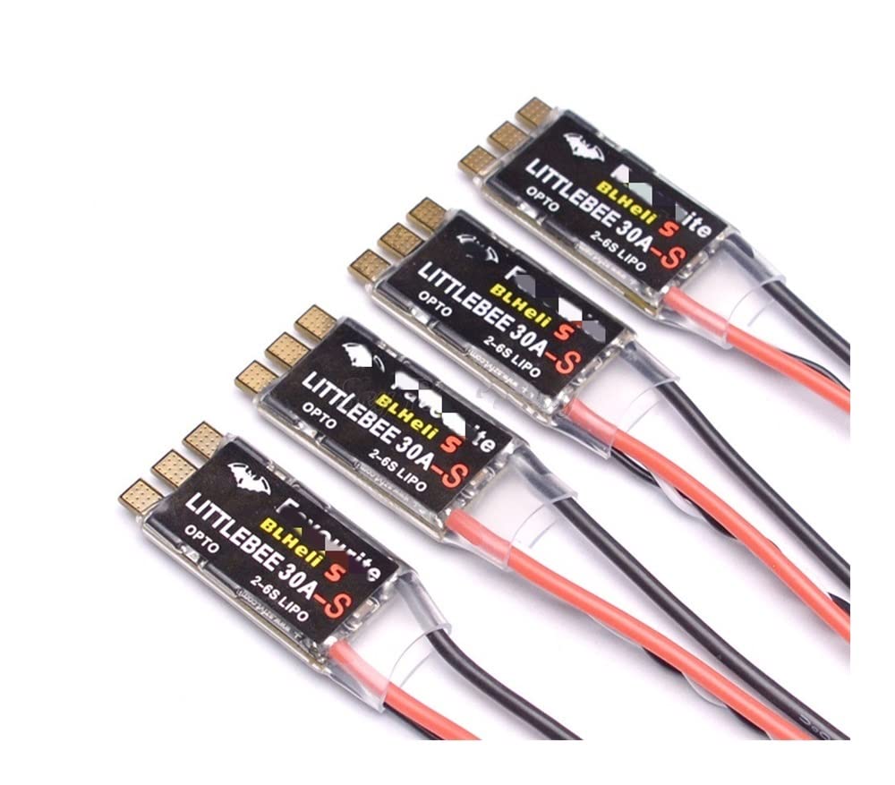 RC accessori per elicotteri For RS2205 2205 2300KV CW CCW Motore Brushless + for LittleBee 30A BLHeli_S ESC for FPV RC Racing Drone for Martian II for QAV-R 220mm Chameleon Accessori sostituibili ( Co