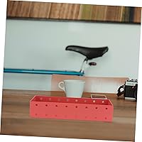 Vista 8 de USHOBE 2pcs Box Storage Box Dresser Tray Bandejas Decorativas Plate Entryway Drawer Dividers Trays Metal Tray Tableware Case Stationery Office Cold