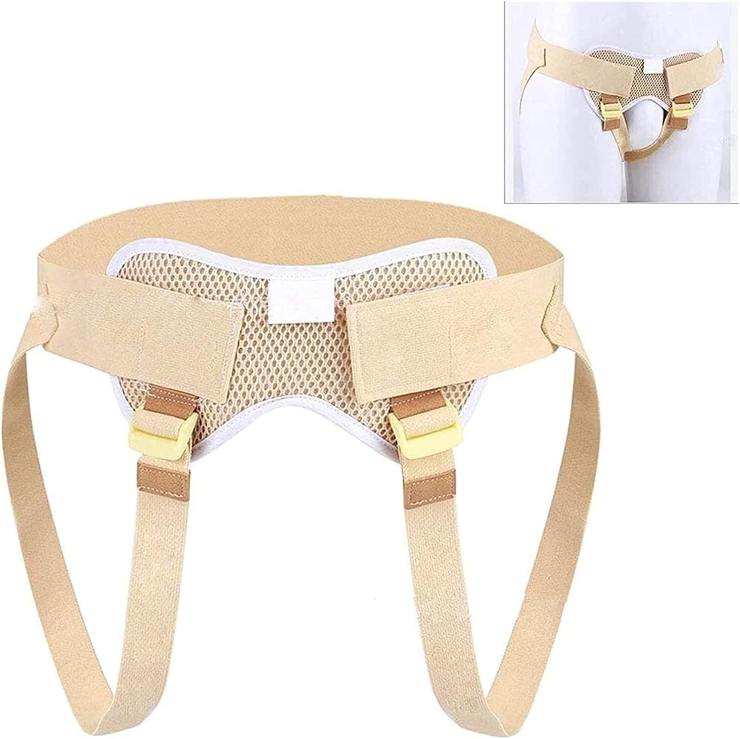Adult Type Hernia Belts, Hernia Support Truss Men, Adjustable Waist