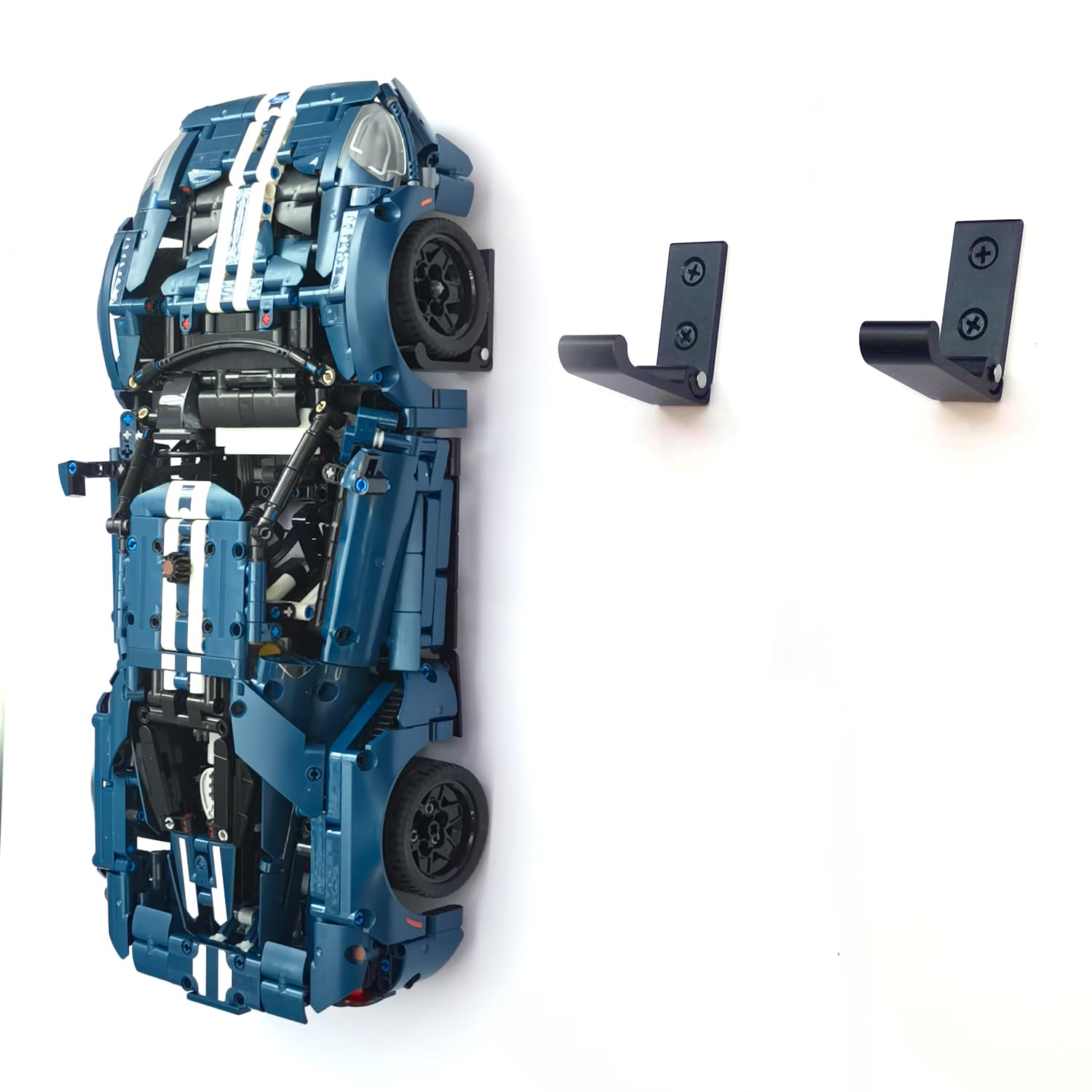 Xgrepack Wall-Mounted Hook For Lego Technic 2022 Ford Gt 42154,Adult Collectibles Gifts For Lego Car Wall-Mounted Hook (4 Hook) Size 4