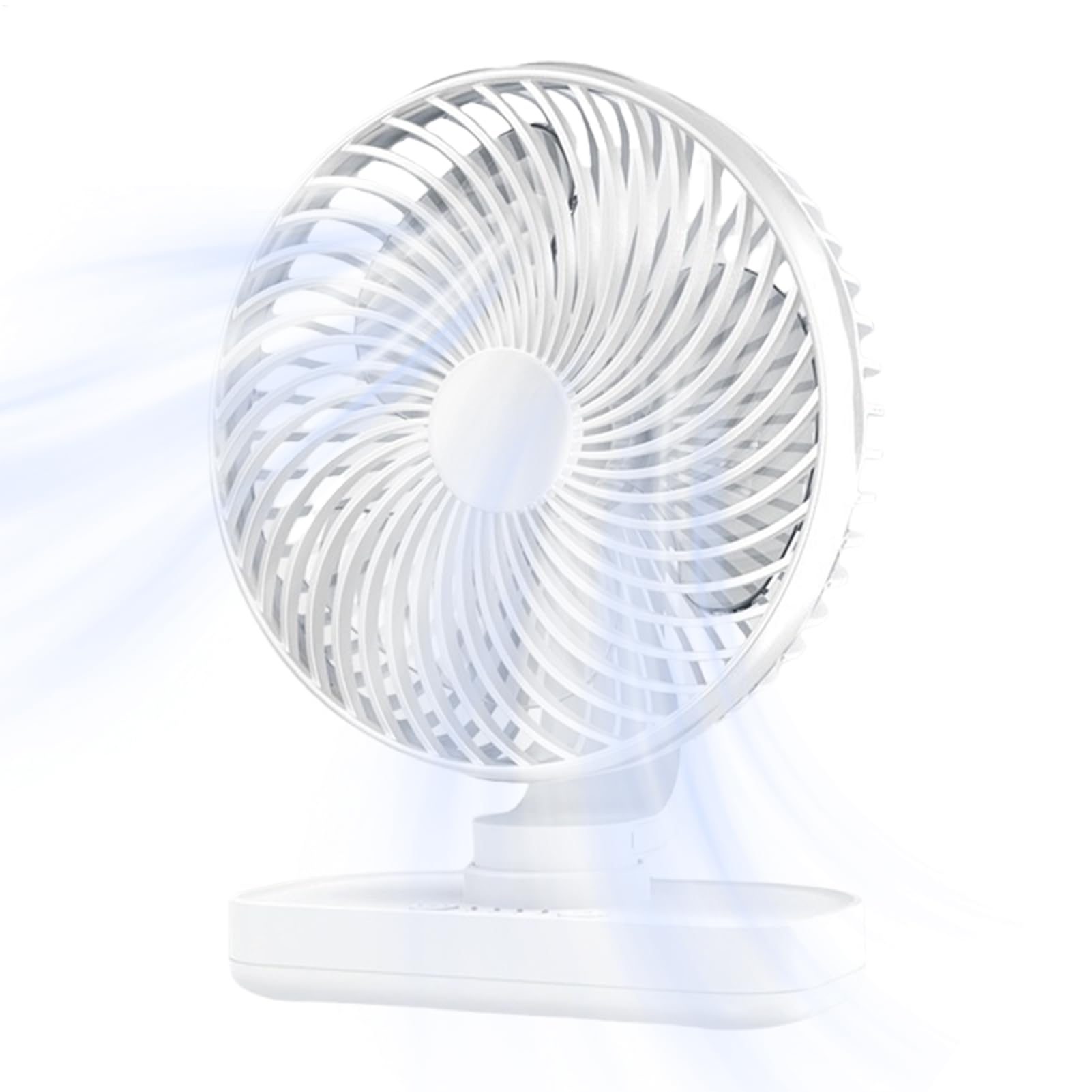 Ventilador de mano portátil ideal para camping y estudio en días calurosos
