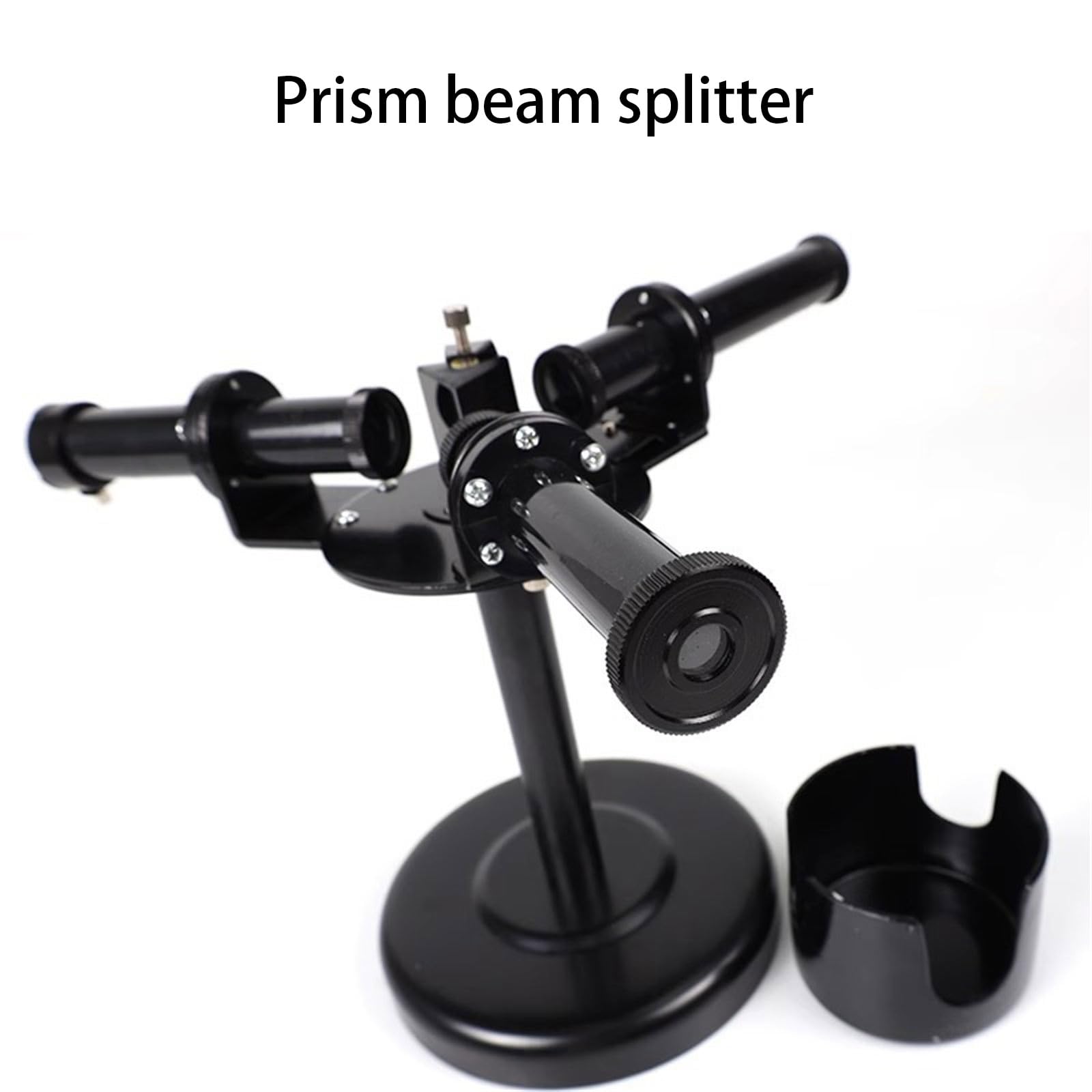 Espectroscopio para escuela secundaria, equipo de enseñanza de laboratorio, óptica, prisma de laboratorio, divisor de haz portátil, espectroscopio portátil, experimento de física para clase