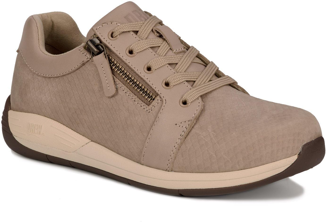 Drew Women's Tally, Zip Up Slip Resistant Athletic Shoe