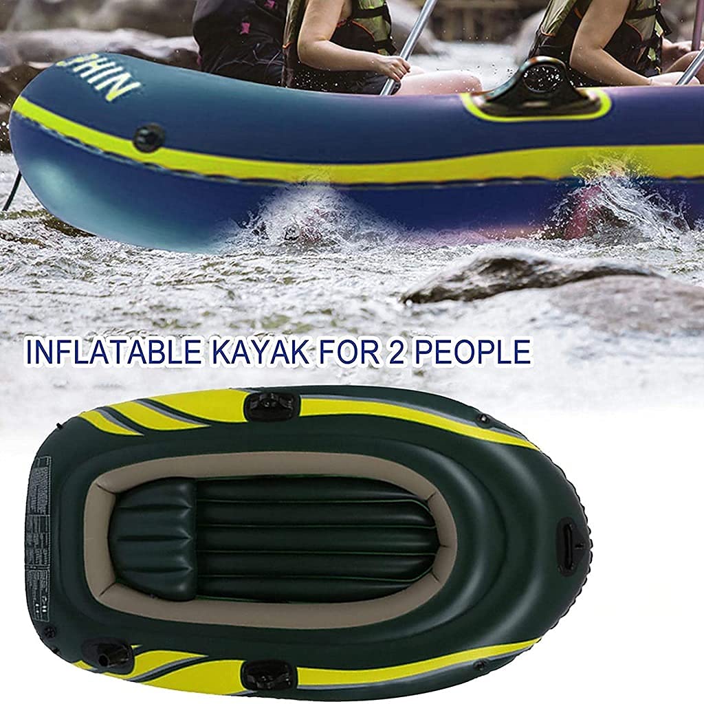 Kajak, Schlauchboot, zusammenklappbares Gummikanu, 2 Personen, Tragkraft 200 kg