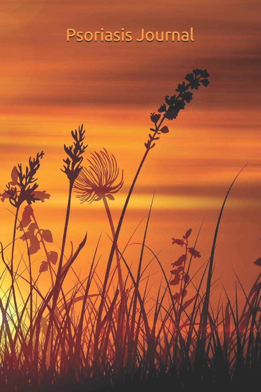 Psoriasis Journal: Psoriasis Symptoms Treatments Medications Notebook, Personal Skin Care Management Diary, Beautiful Sunset Nature Journal