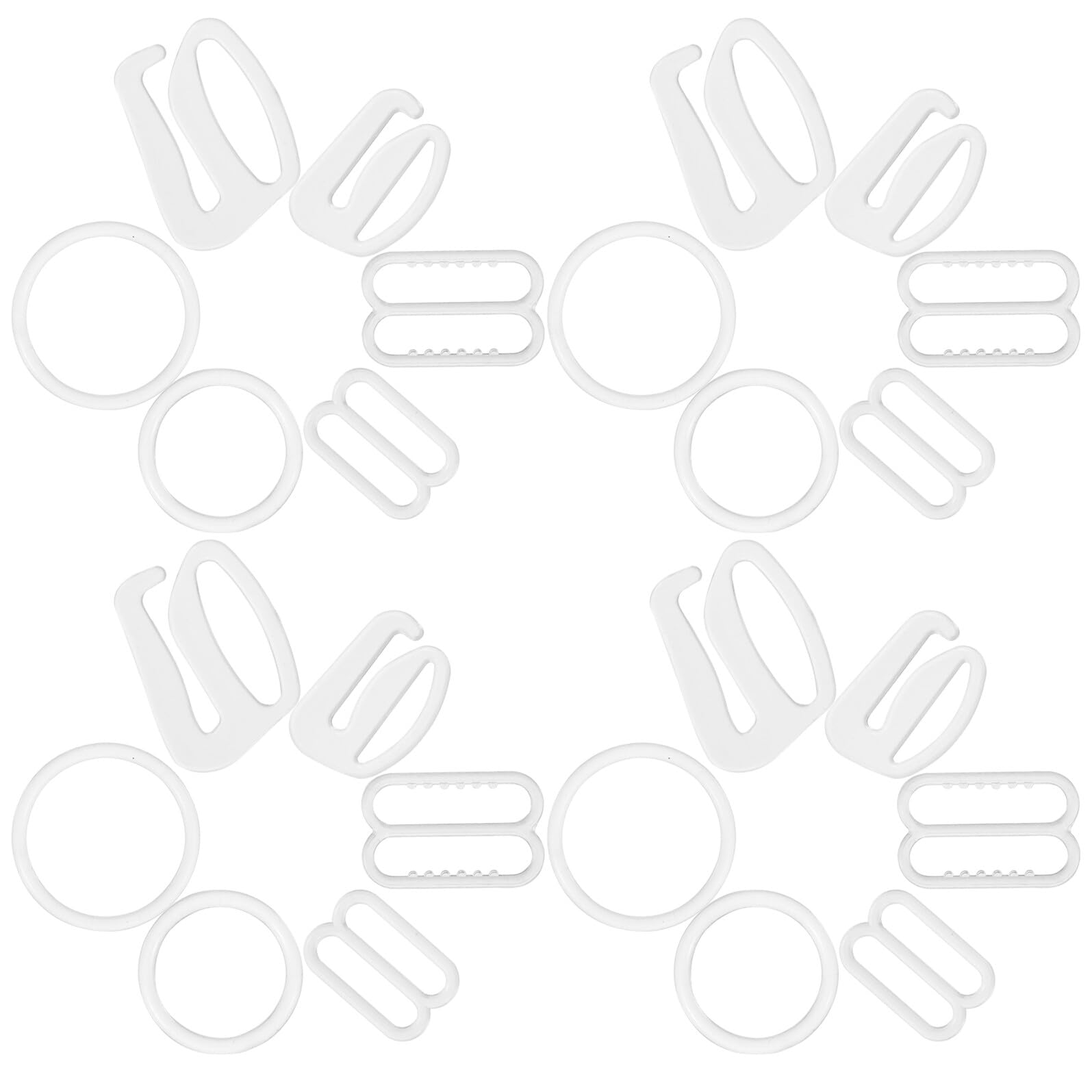 Clips pour soutien-gorge réglables en lot de 240 pièces pour ajuster vos bretelles de lingerie