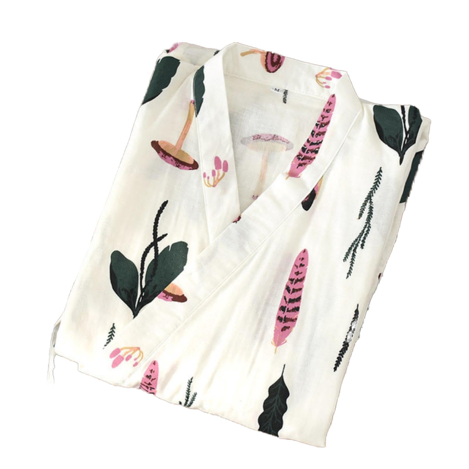 Fresqa Color2 2Pcs Japanese Lover Clothing Set Kawaii Cat Printed Kimono Yukata Steaming Wear Pajamas Man Woman Bathrobe Nightgown Japan