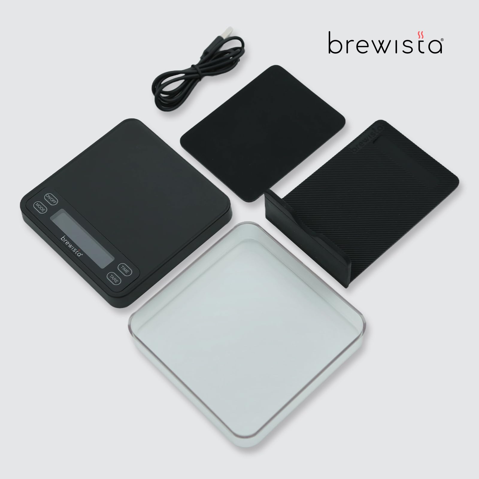Brewista Balance intelligente III pour café et expresso à la maison, batterie USB, capacité de 2000 g