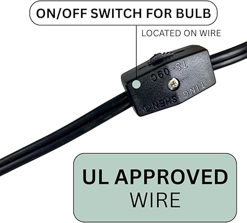 Miniatura 4 de Lupa giratoria iluminada de 3 unidades, macro de 6 pulgadas, diámetro de lente de 4 pulgadas, visión multidireccional, construcción robusta de