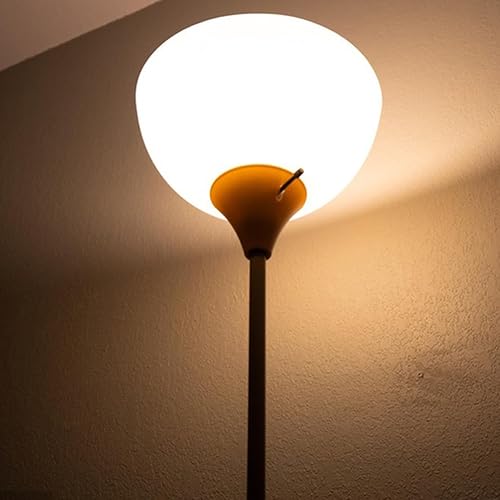 Miniatura 7 de 4 piezas de pantalla de lámpara de luz blanca para lámpara de mesa, pantalla de lámpara de cristal, pantalla con forma de tazón, pantalla de lámpara