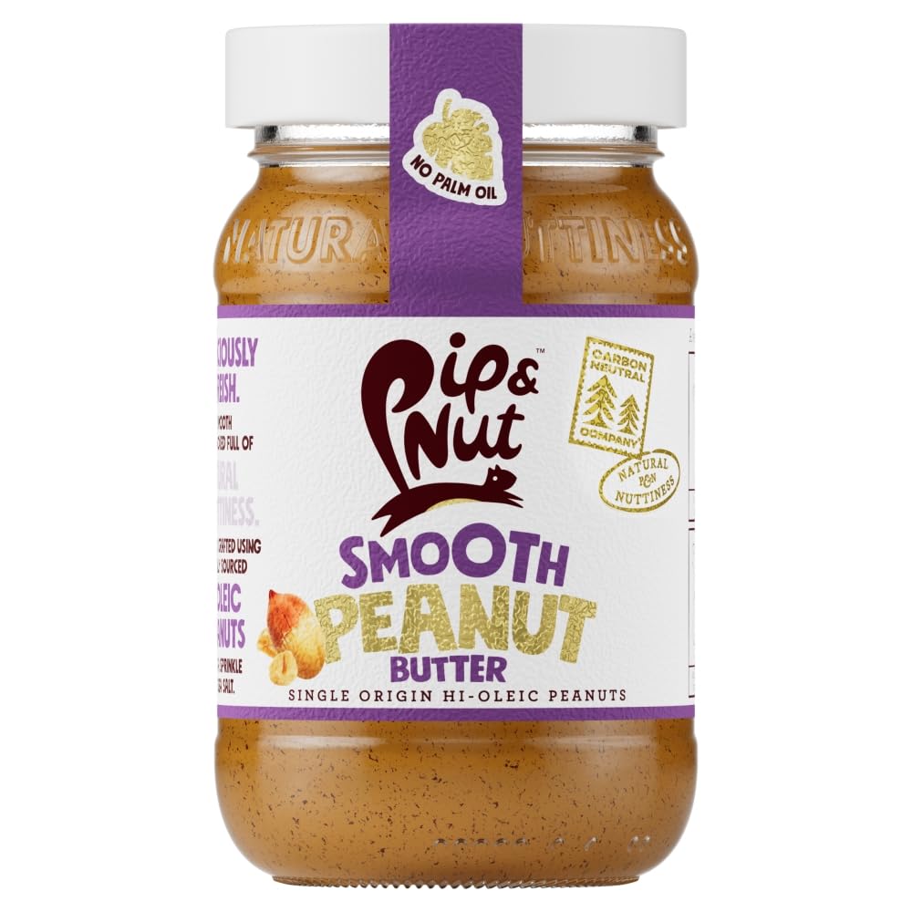 Pip & Nut Smooth Peanut Butter, 300g
