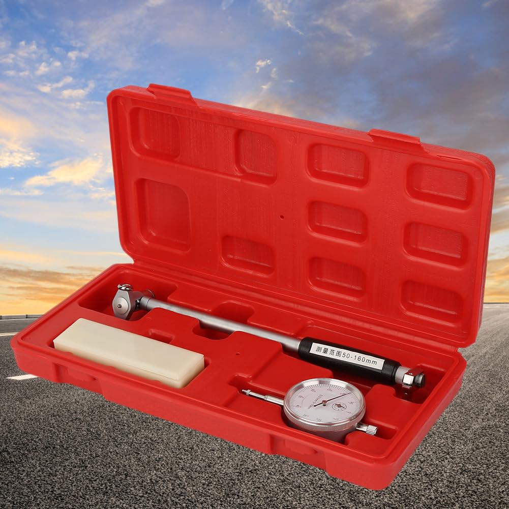 Dial Bore Gauge 50 – 160 mm Indicador graduada Juego de Herramientas 0,01 mm graduierungen