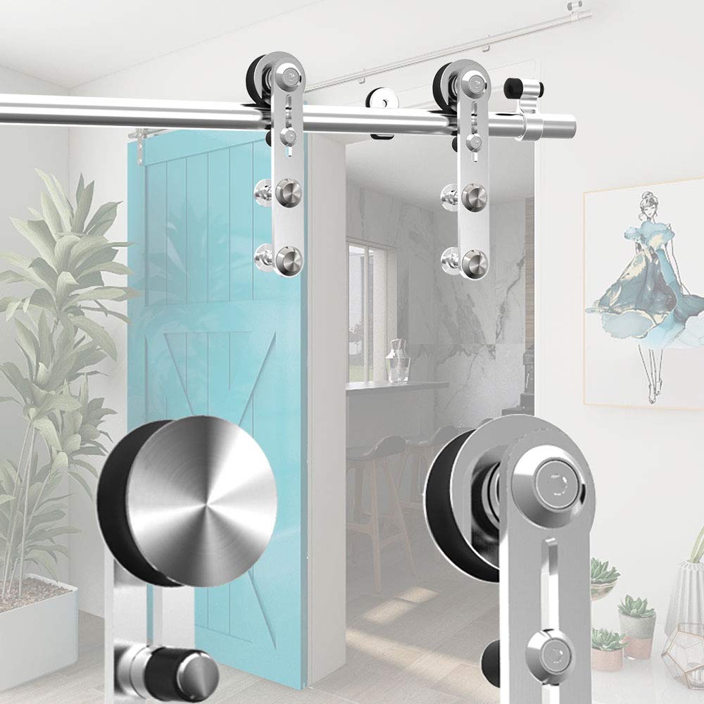 CCJH 150 Cm Hardware For Sliding Door Accessories Kit For Sliding Doors, Stainless Steel Kit - View #12