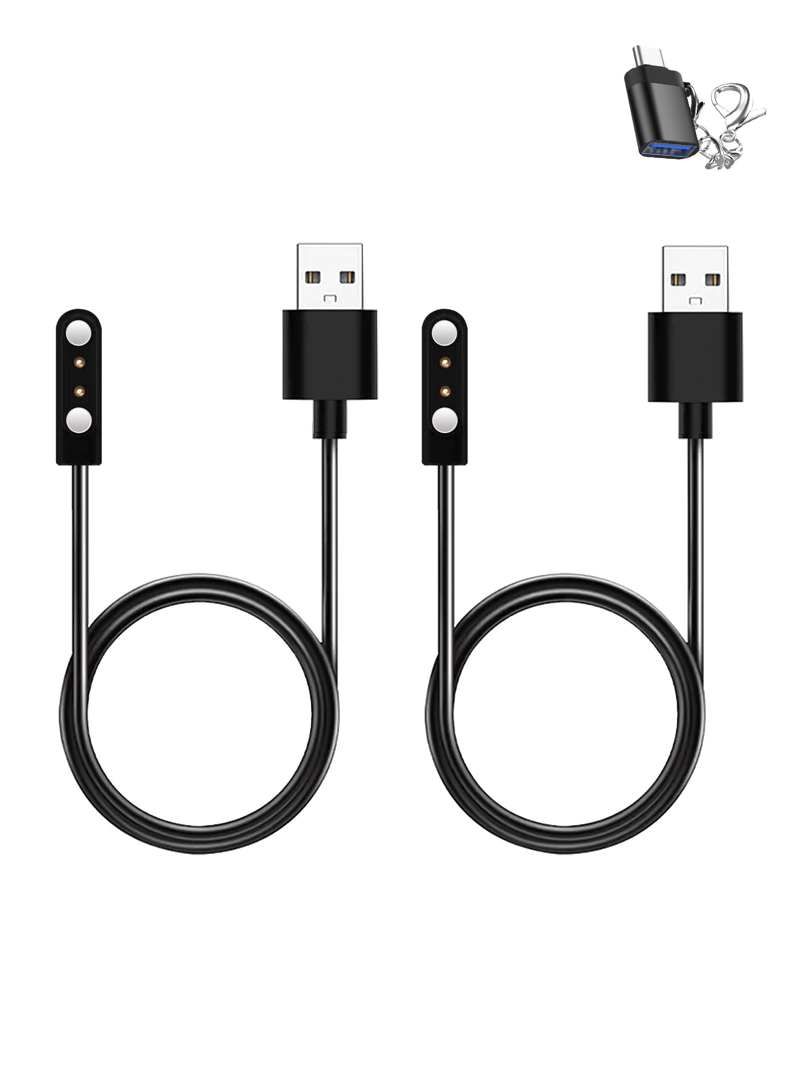 Caricatore Magnetico Lamshaw 2 Pezzi Per Atheewon S10, Ricarica USB 1 Metro, 40 Minuti - 4