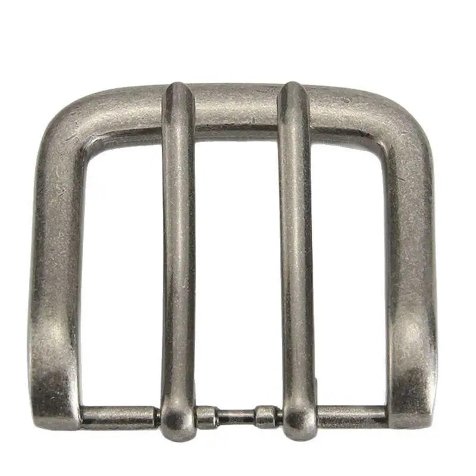 12pc 40mm Metal Double Pin Belt Buckle para Cinturones