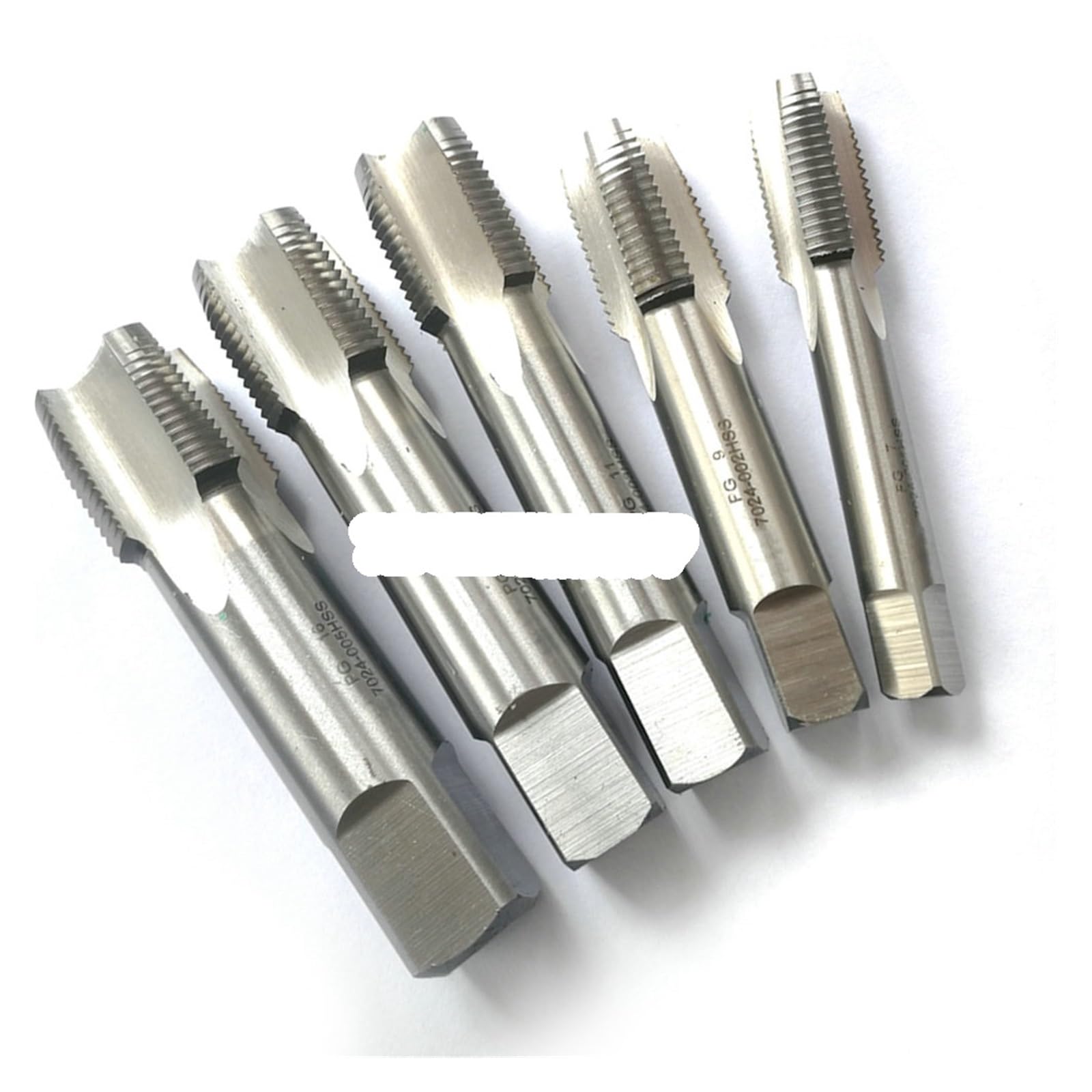 Herramienta para roscar tubos Machos de roscar for tubos HSS PG7, PG9, PG11, PG13.5, cilindros gas 80 grados, macho recto con ranuras PG16, PG21 y PG29(PG29)