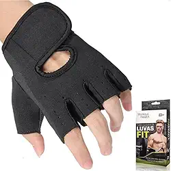 Luva Academia Esporte Treino Musculação Exercicios Neoprene Ajustável