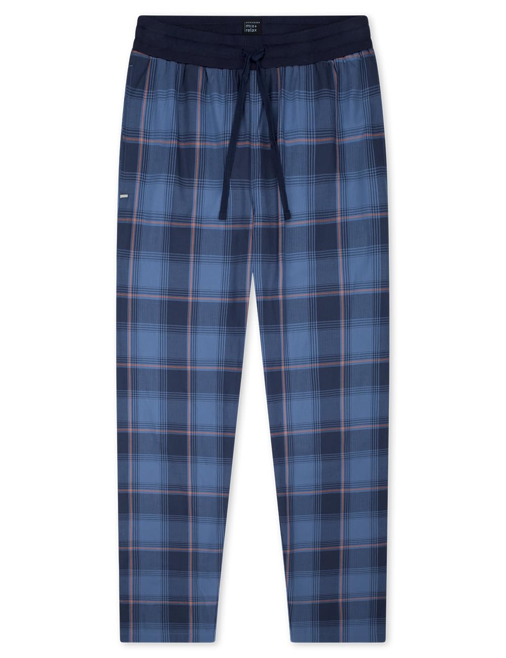Schiesser Herren Schlafhose lang Web - Mix + Relax - Cotton
