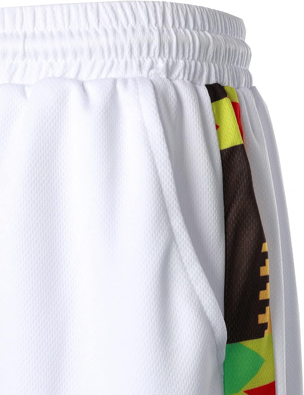 LucMatton Men's 2 Piece Outfits Hipster Printed Patchwork Tee Shirt and Shorts Set Sports Tracksuits