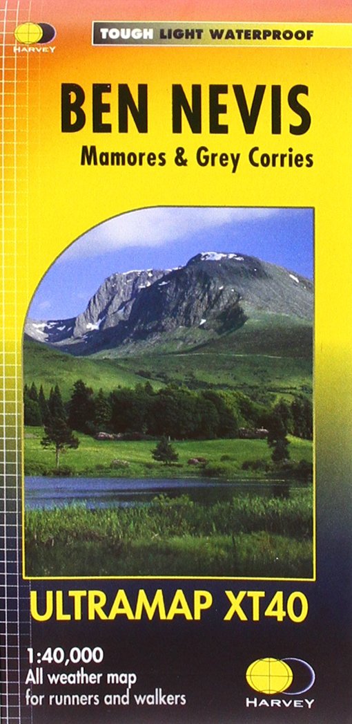 Harvey Maps Harvey Ultramap Pocket Size Map Ben Nevis Xt40 from B&Q