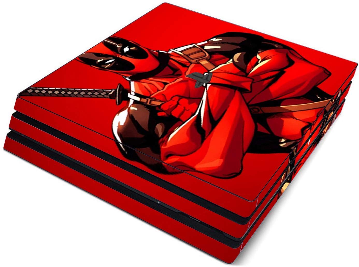 Elton Dead-Pool King Red Theme 3M Skin Sticker Cover for PS4 Pro Console and Controllers [video game] (B07HFBXPBC) Amazon Price History, Amazon Price Tracker