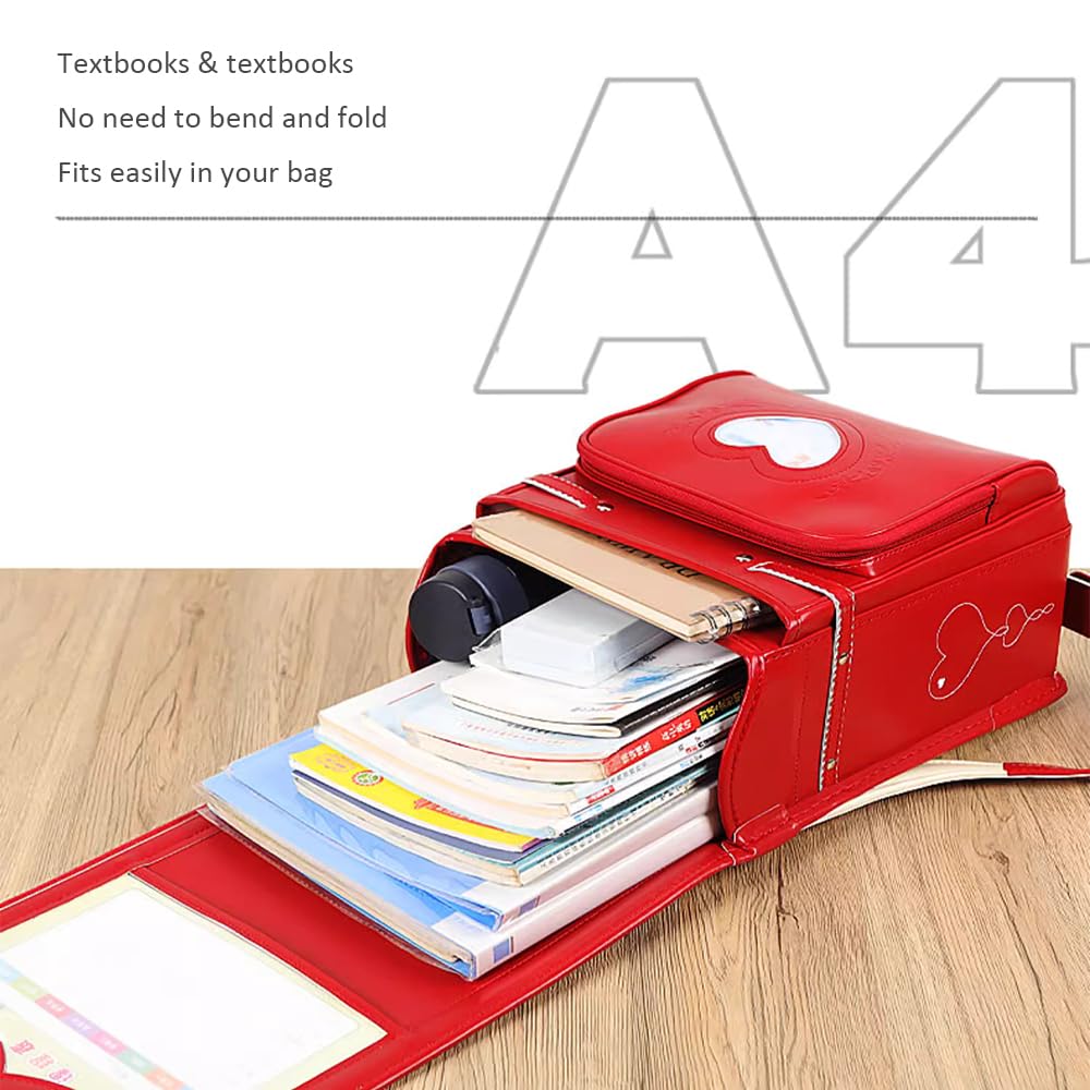 Schulranzen Rucksack Automatische Schulranzen Schulranzen Reduziert Gewicht Büchertaschen,C,33 * 24,5 * 16cm (B 33 * 24,5 * 16cm)