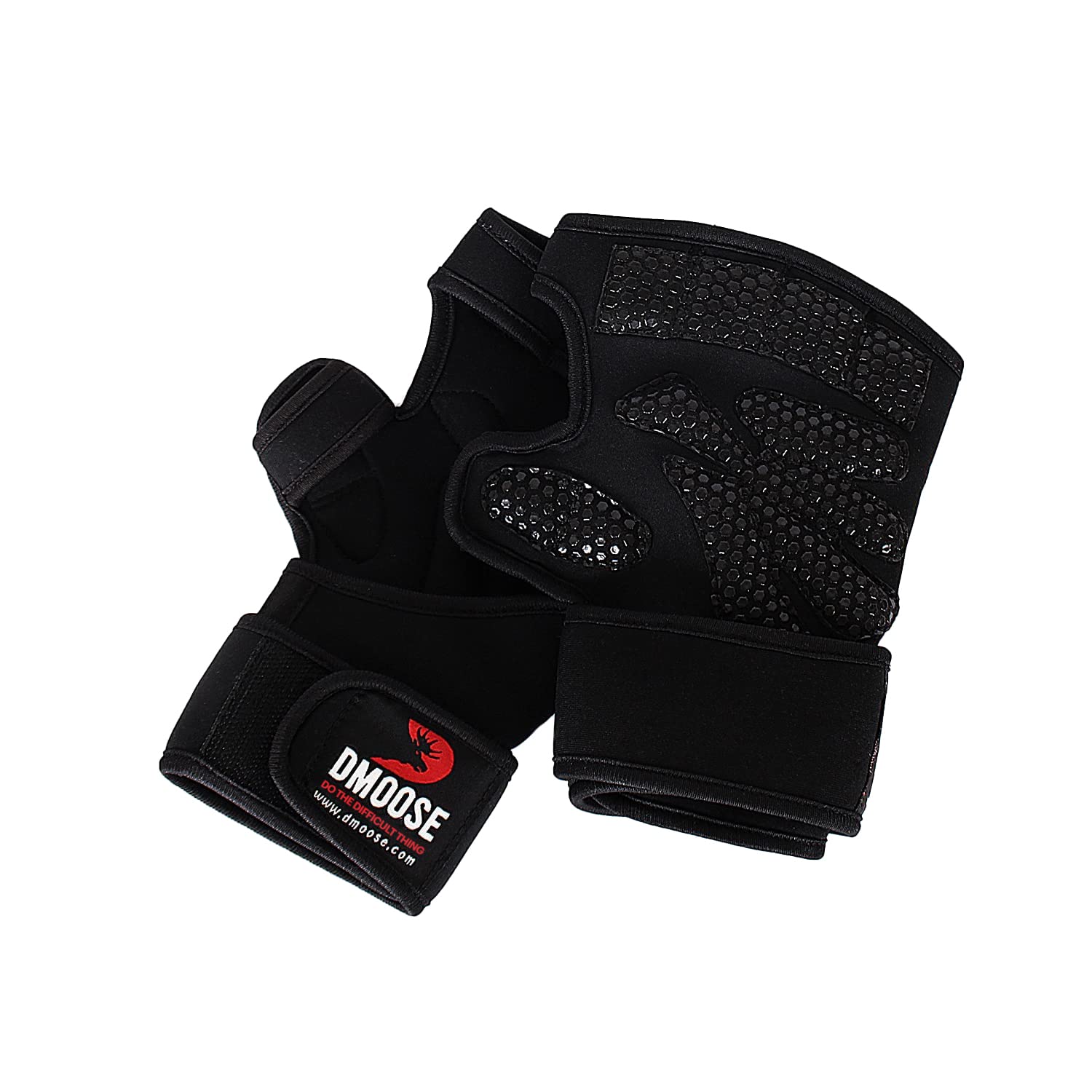DMoose Crossfit Grips For Lifting, Gym Hand Grips With Wrist Support For Men & Women, Elevate Your Workouts At The Gym & Home With Gymnastics Grips, Optimal Performance During Deadlifts