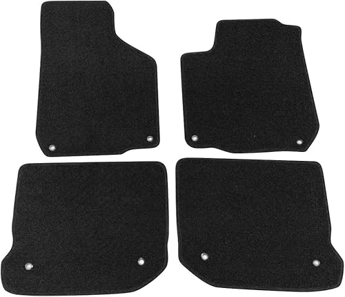 FREEMOTOR802 Alfombrillas de nailon para automóvil, para Volkswagen Gli Golf Jetta Mk4 1999-2005, accesorios de repuesto para interiores de