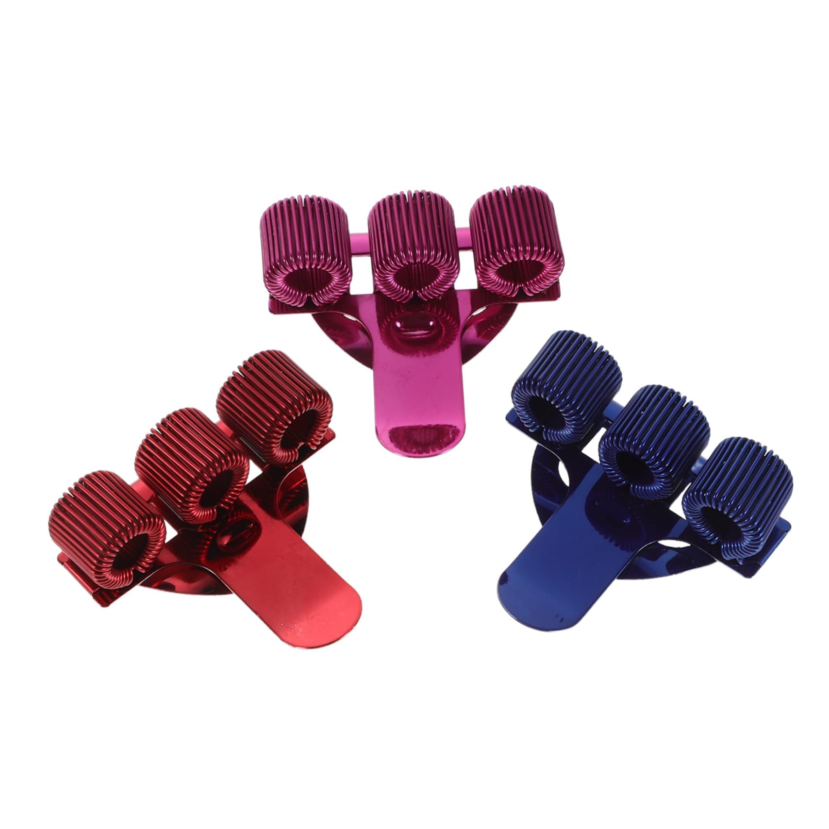 12 Piezas Soporte Metálico para Bolígrafos Triple con Clip Resistente y Diseño Seguro Organizador para Uniformes de Enfermería y Médicos Incluye Colores Surtidos Evita Pérdidas y