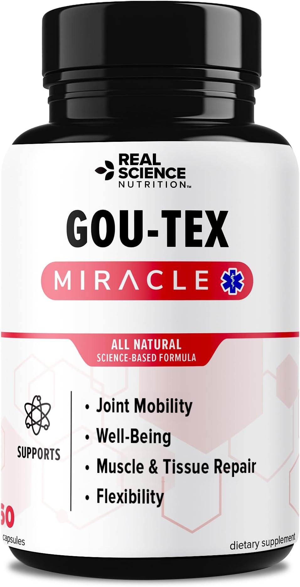Real Science Nutrition Offers Gou-Tex Miracle Helping Symptoms Such as Stiff and Swollen Joints, Discomfort, and Redness, Limited Range of Motion