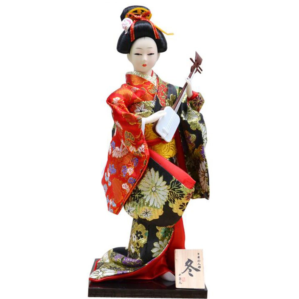 Amazon.co.jp: 和風の美しい着物芸者/舞妓人形/ギフト/ジュエリー-A4