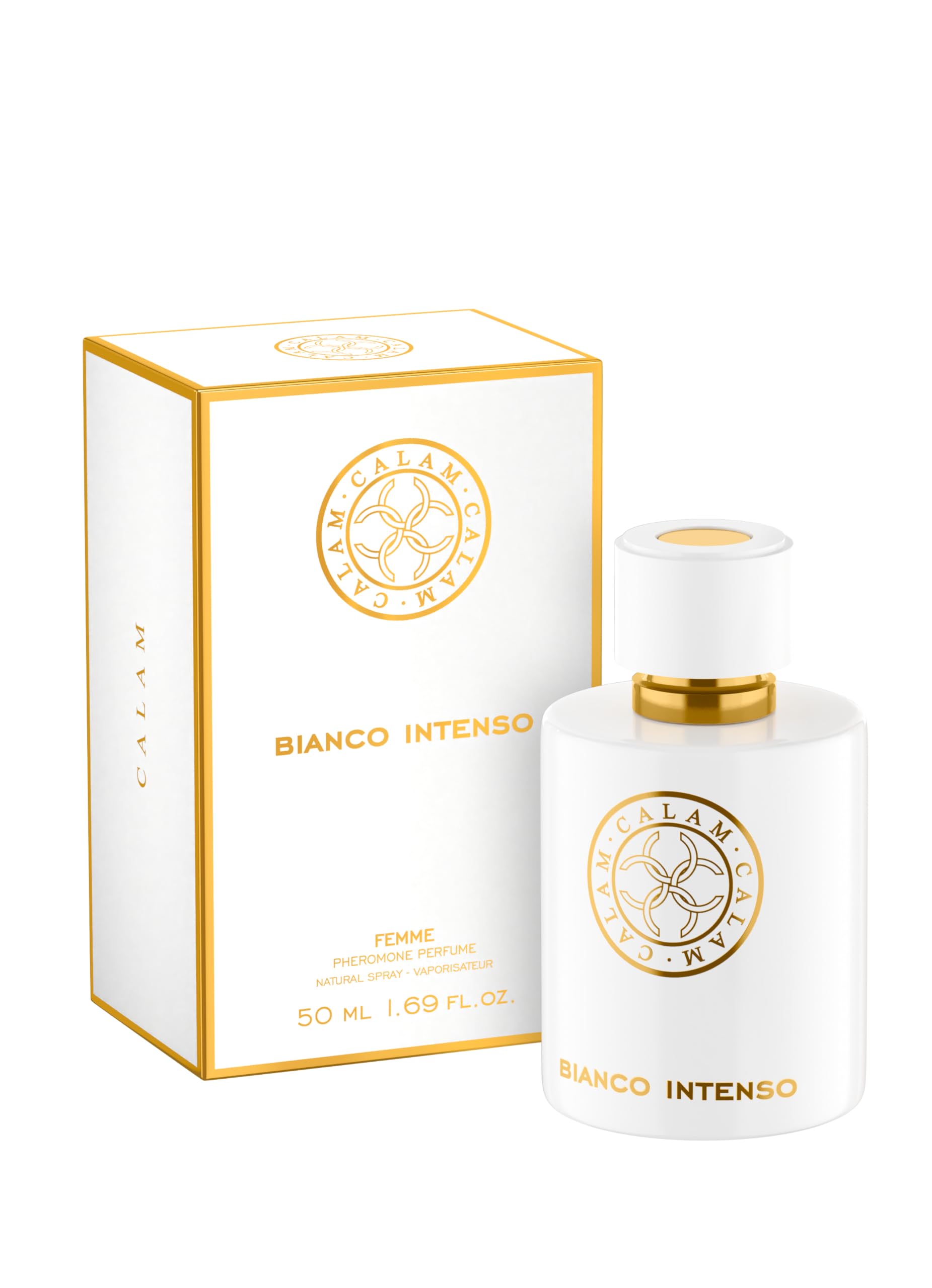 CALAM Bianco Intenso 50 ml - Extrait de Parfum - Perfume de Feromonas