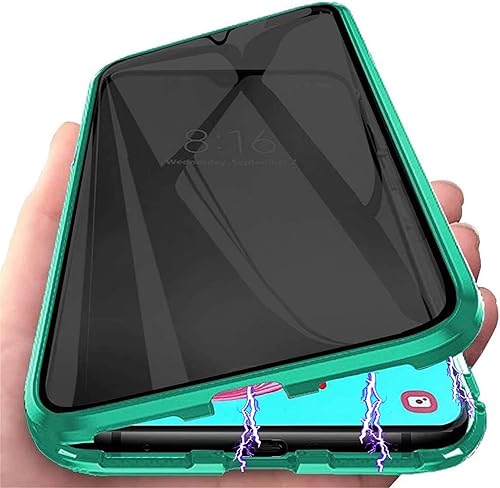 Miniatura 10 de Funda magnética de privacidad para Samsung Galaxy Note 10, funda de vidrio templado antiespías, frontal y trasera, vidrio templado 9H, protector de