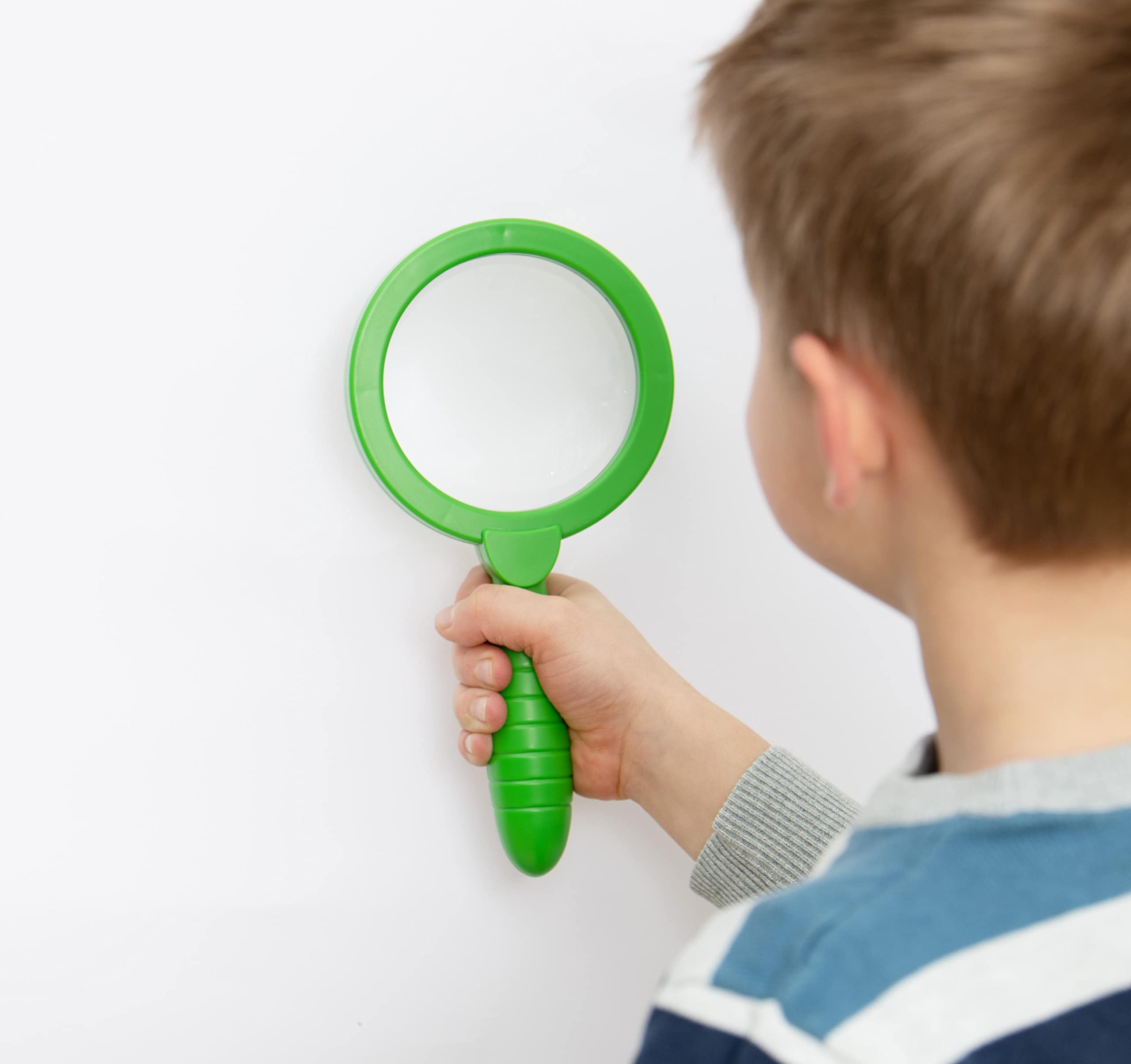 Betzold - Lupen Regenbogenset 6 Stück - Vergrößerungsglas Kinder-Lupe Handlupe