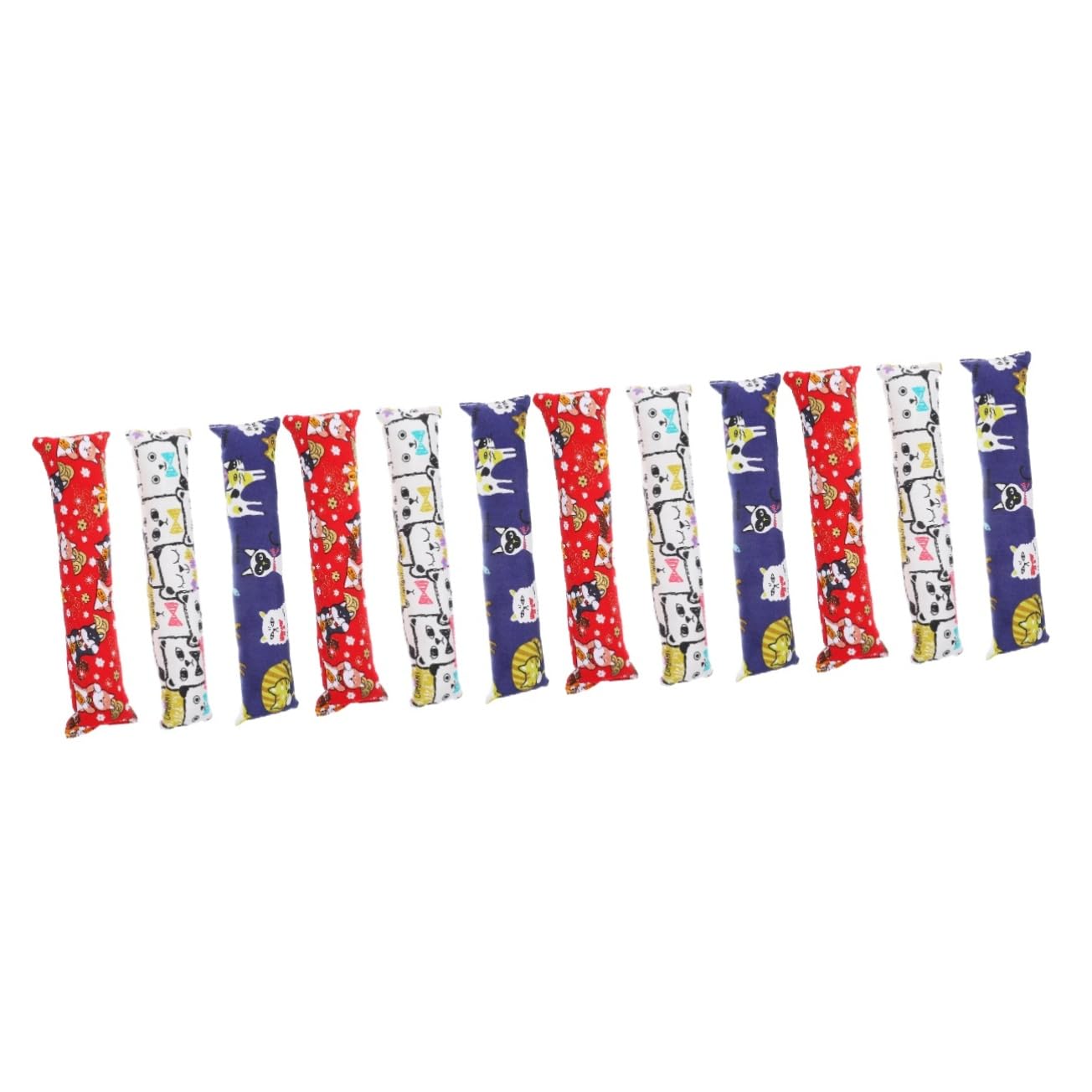 DOITOOL 12pièces Jouets Chat pour Chaton avec Coussin Herbe à Chat Jouets à Mâcher Divertissement Et pour Vos Félins