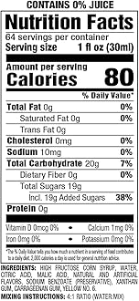 Snappy Frosti Tropics Georgia Peach Slushy Mix, Slushie Syrups for Machine, Granita Slushy Syrup, Kid Slushie Machine Mix, Slushy Mix For Frozen Drink Machine, 1/2 Gallon