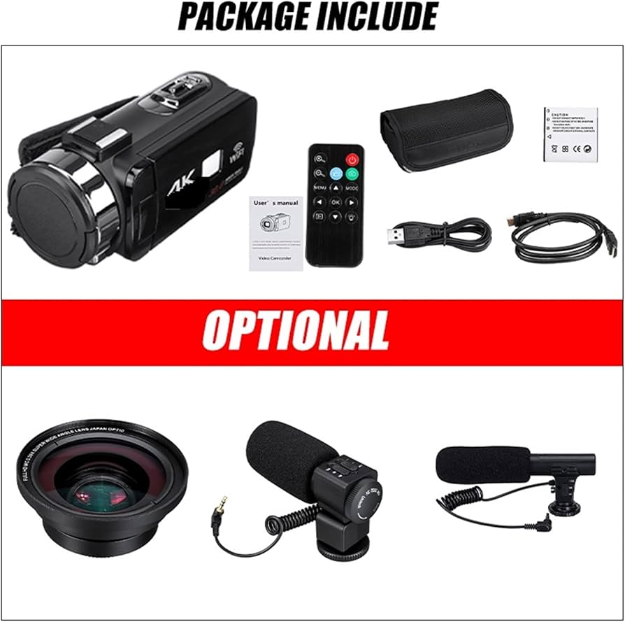 4kビデオカメラ Amazon.co.jp: ビデオ カメラ, 30MP 4K HD ビデオカメラ