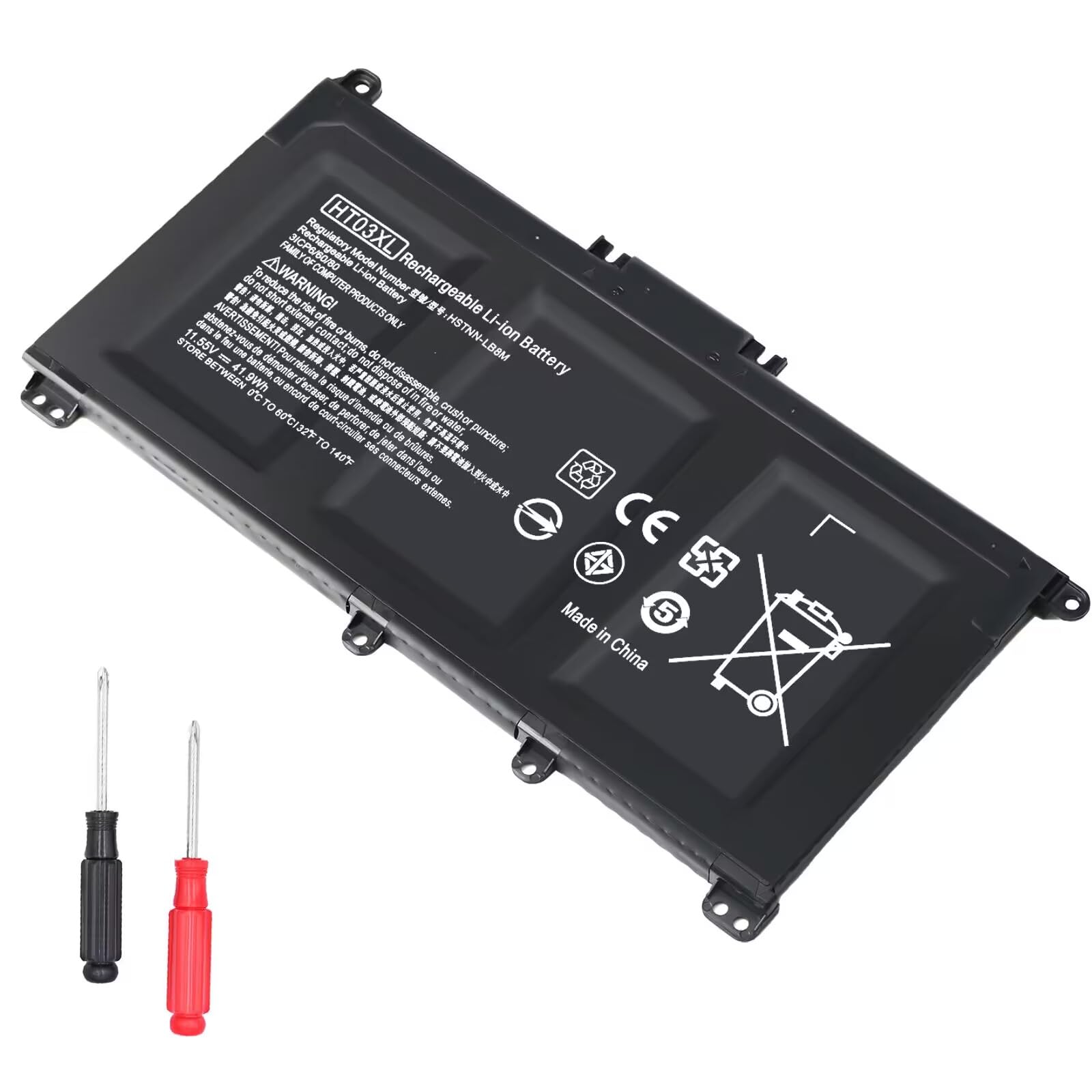 Zosam L11119-855 HT03XL Laptop Battery Compatible for HP Pavilion 14-CE 14-CF 14-DF 15-CS 15-DA 15-DB 15-DW 17-by 17-CA Series 14M-DH0003DX