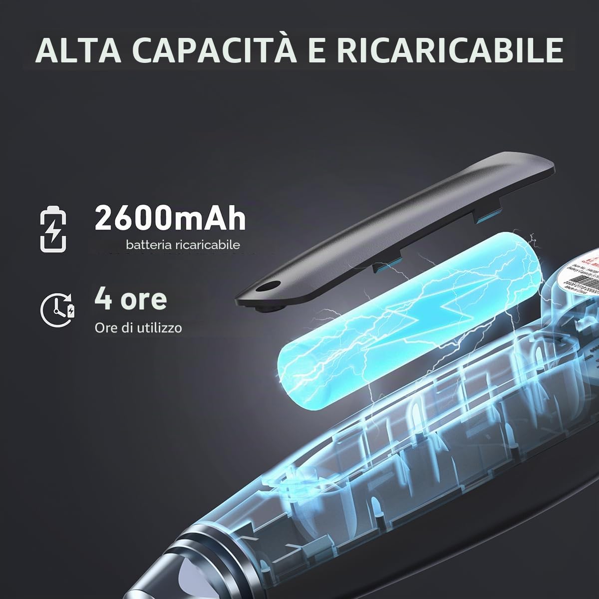 Ralcam Telecamera Endoscopica Endoscopio Industriale - 4,3 Pollici 1080P HD Schermo LCD Sonda Telecamera 8,5mm IP67 Impermeabile Boroscopio Snake a 180° a due vie, 10 LED 2M Cavo Semirigido