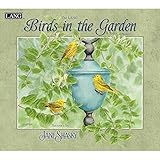Lang Birds In The Garden 2016 Wall Calendar by Jane Shasky, January 2016 to December 2016, 13.375 x 24 Inches (1001895)